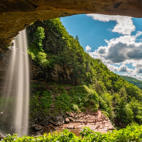 Kaaterskill waterfall in the upstate New York Kaaterskill waterfall in the upstate New York