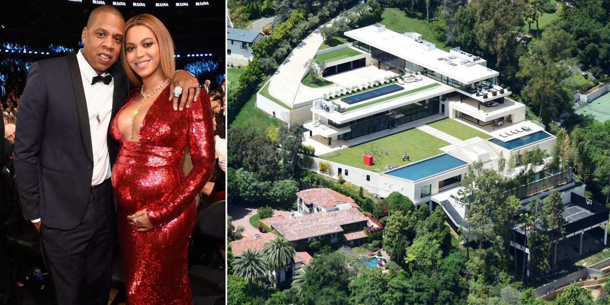 Photos: Beyoncé and Jay-Z's New Home - Beyoncé and Jay-Z Bel Air Mansion