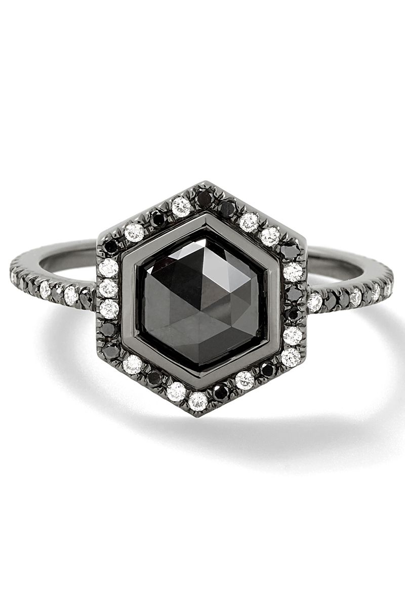 Vintage Black Diamond Rings
