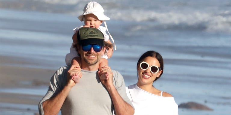 Bradley Cooper and Irina Shayk Bring Baby to the Beach - Bradley Cooper