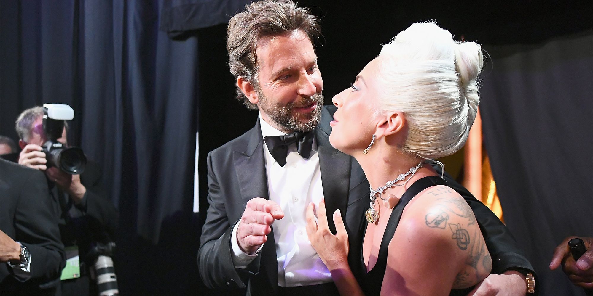 Just 23 Photos of Lady Gaga & Bradley Cooper Being Perfect at the Oscars | Top Indi News