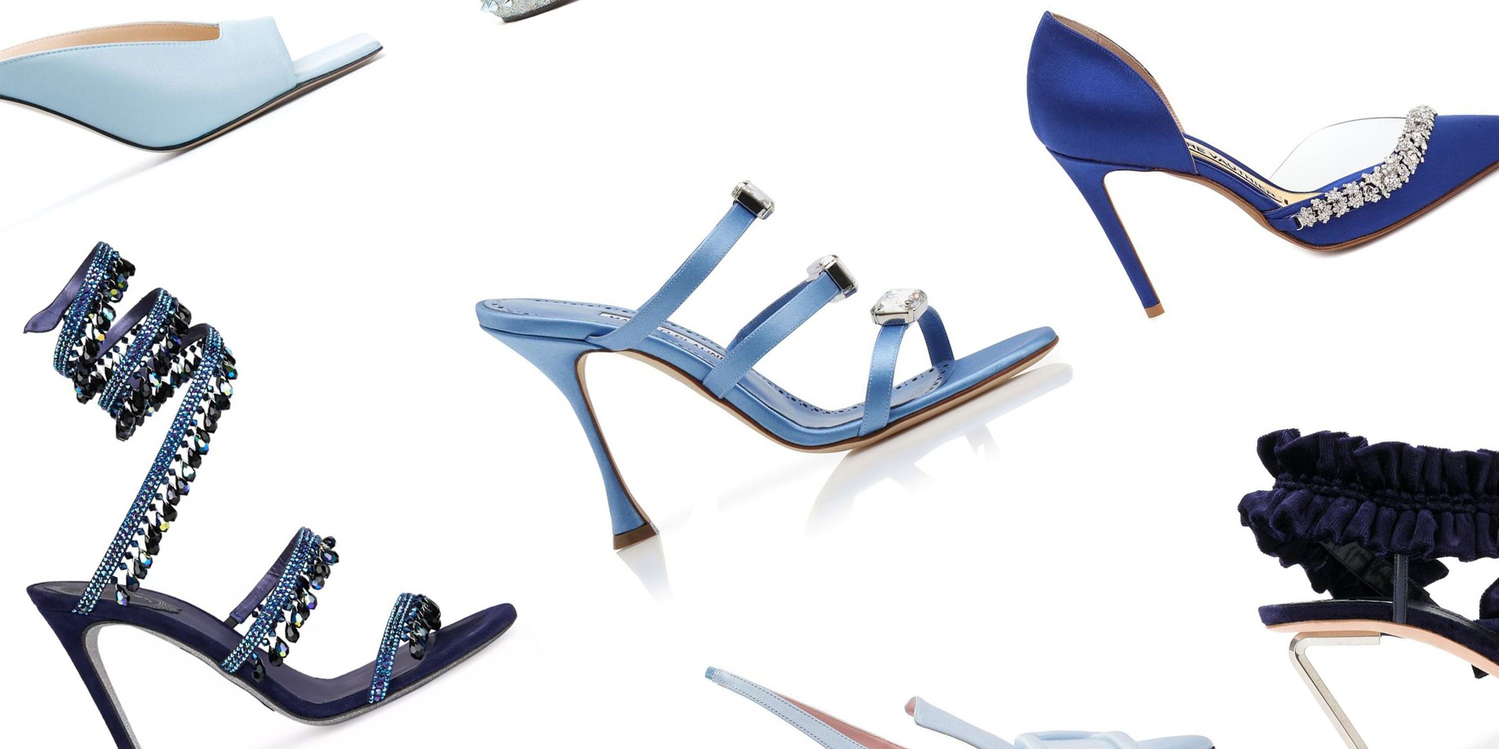 23 Blue Wedding Shoes - The Best Blue 