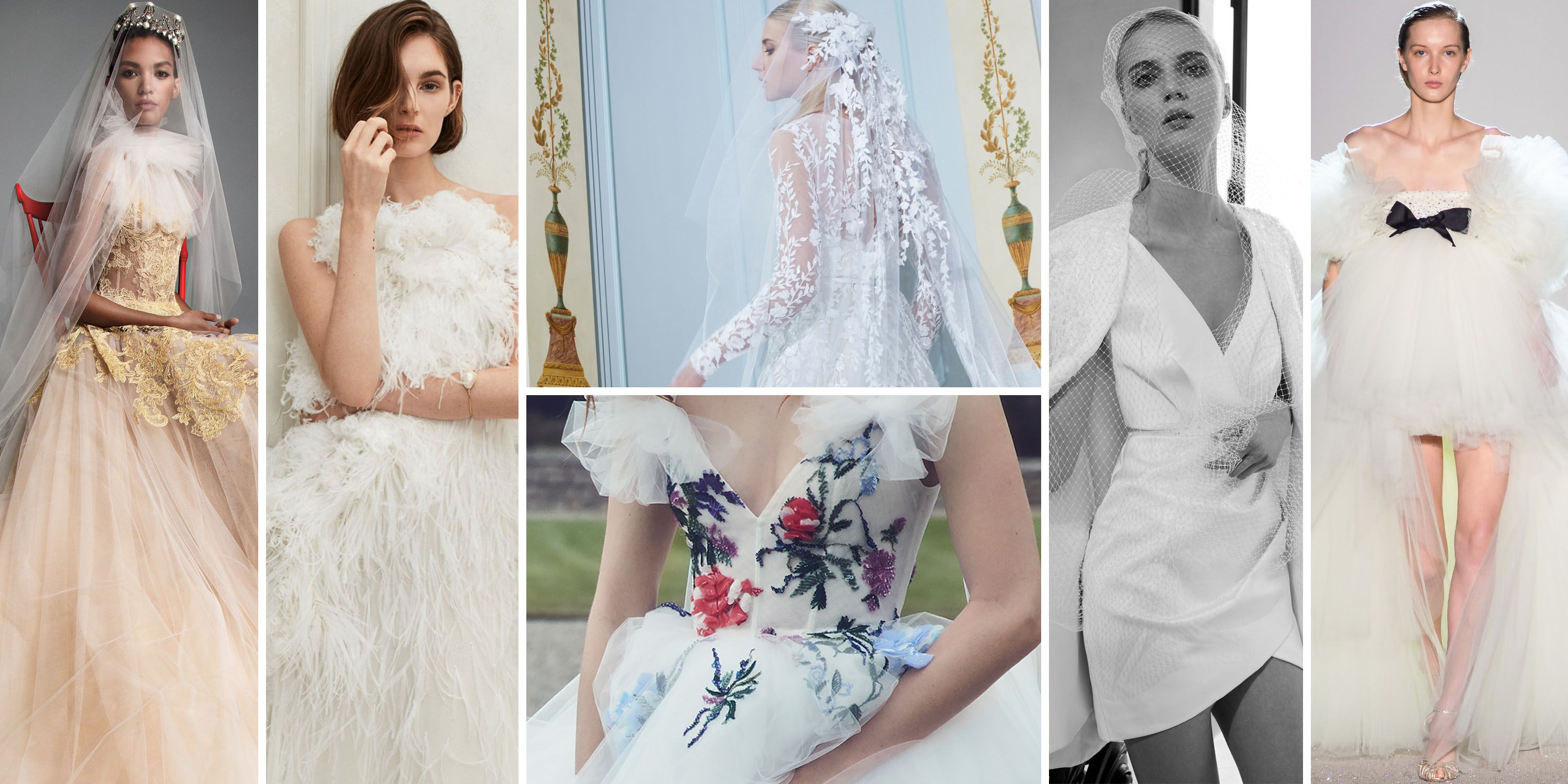 stylish wedding dresses 2019