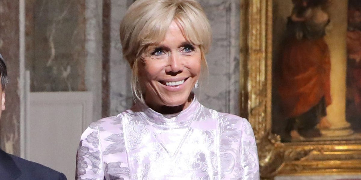 Brigitte Trogneuxs Best Looks The French First Ladys Most Stylish Looks