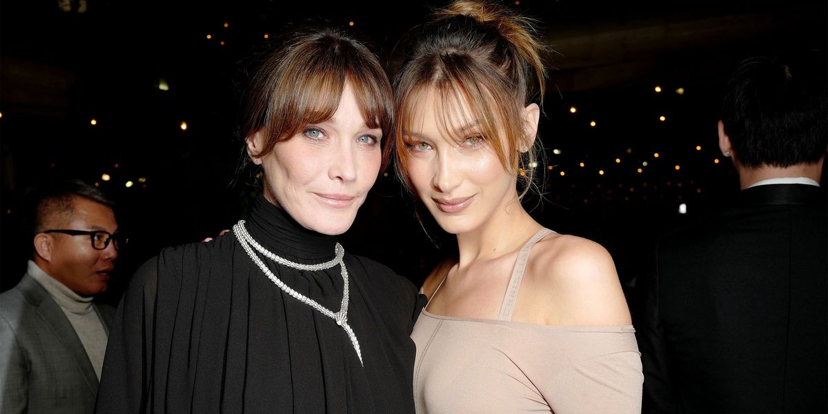 Bella Hadid And Carla Bruni Look Identical In Instagram Photo At Cannes Film Festival