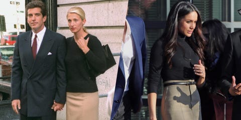 Meghan Markle Channels Carolyn Bessette Kennedy At First Royal