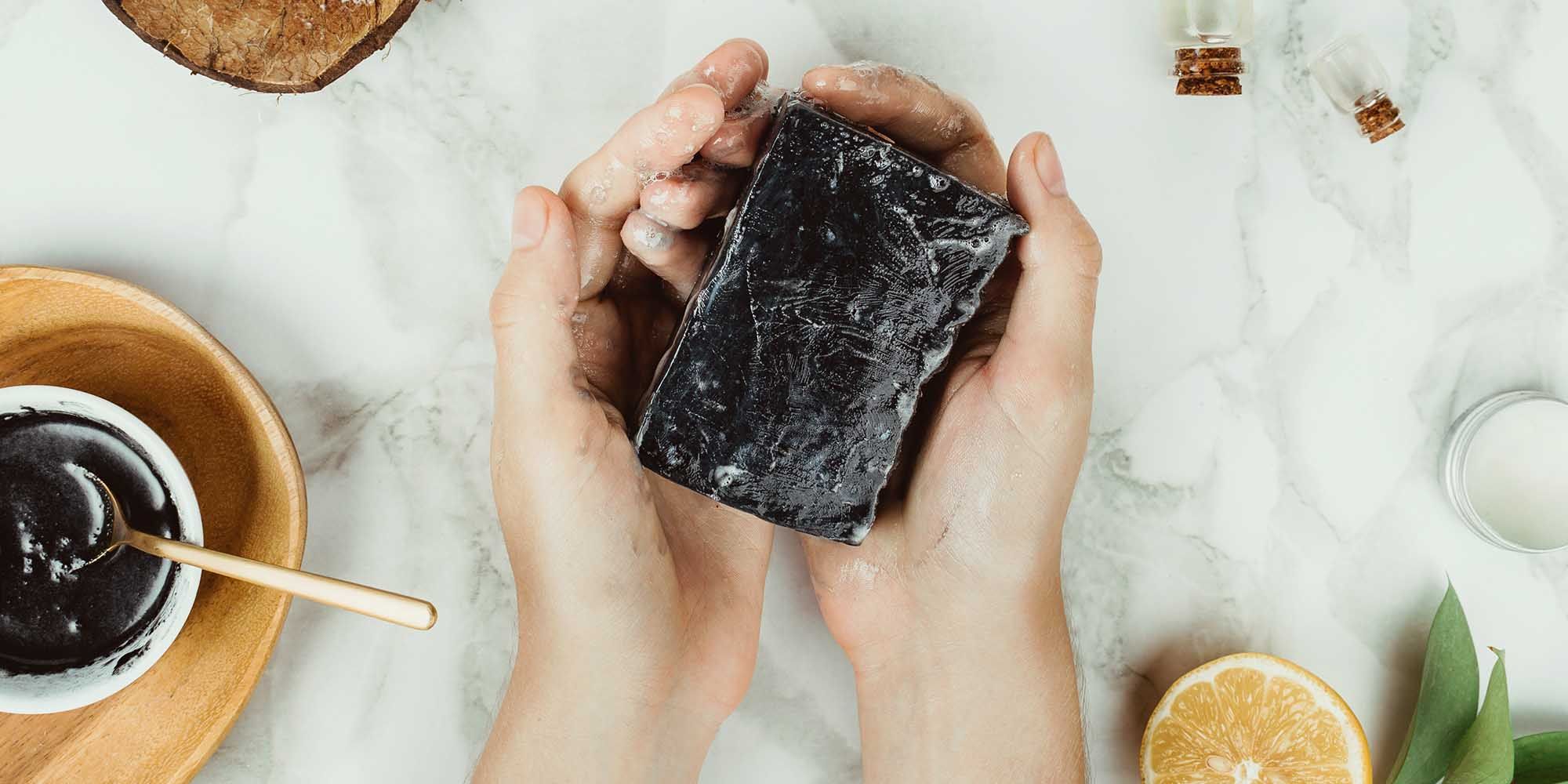 activated charcoal soap