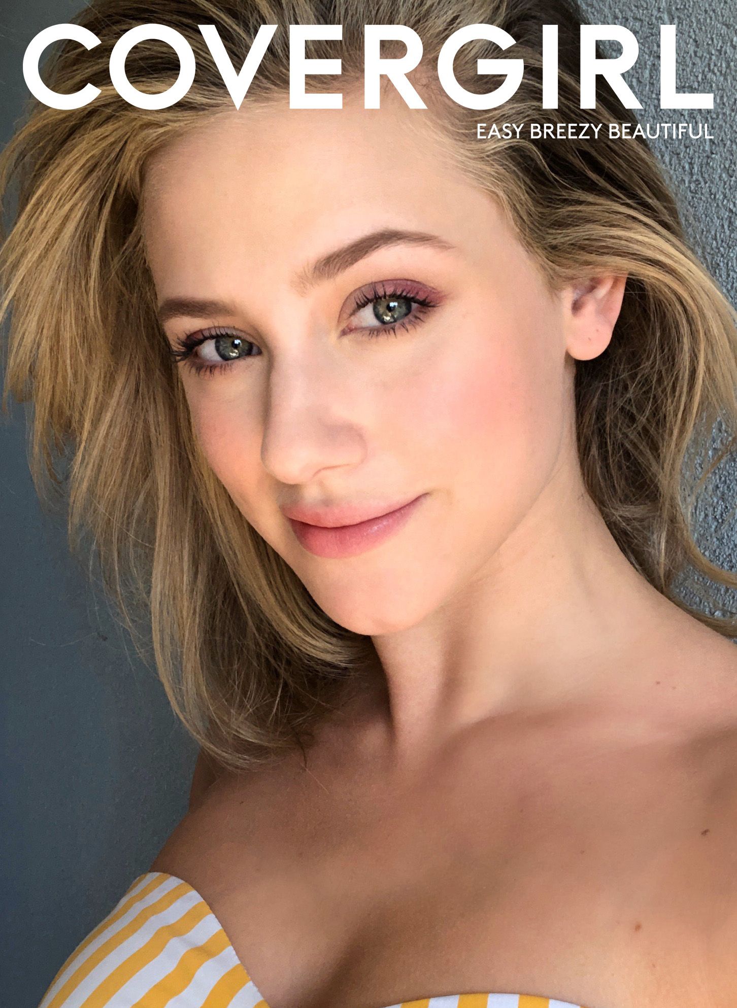 Lili Reinhart, The New Face of Covergirl, Did Her Own Makeup for the