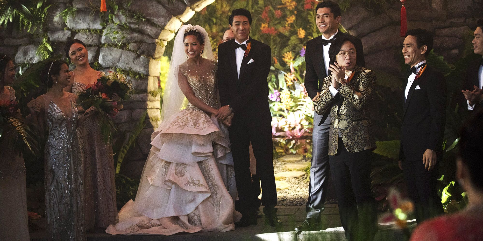 How The Crazy Rich Asians Wedding Scene Came Together Behind The