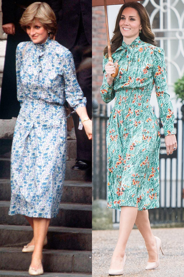 diana and kate similar outfits