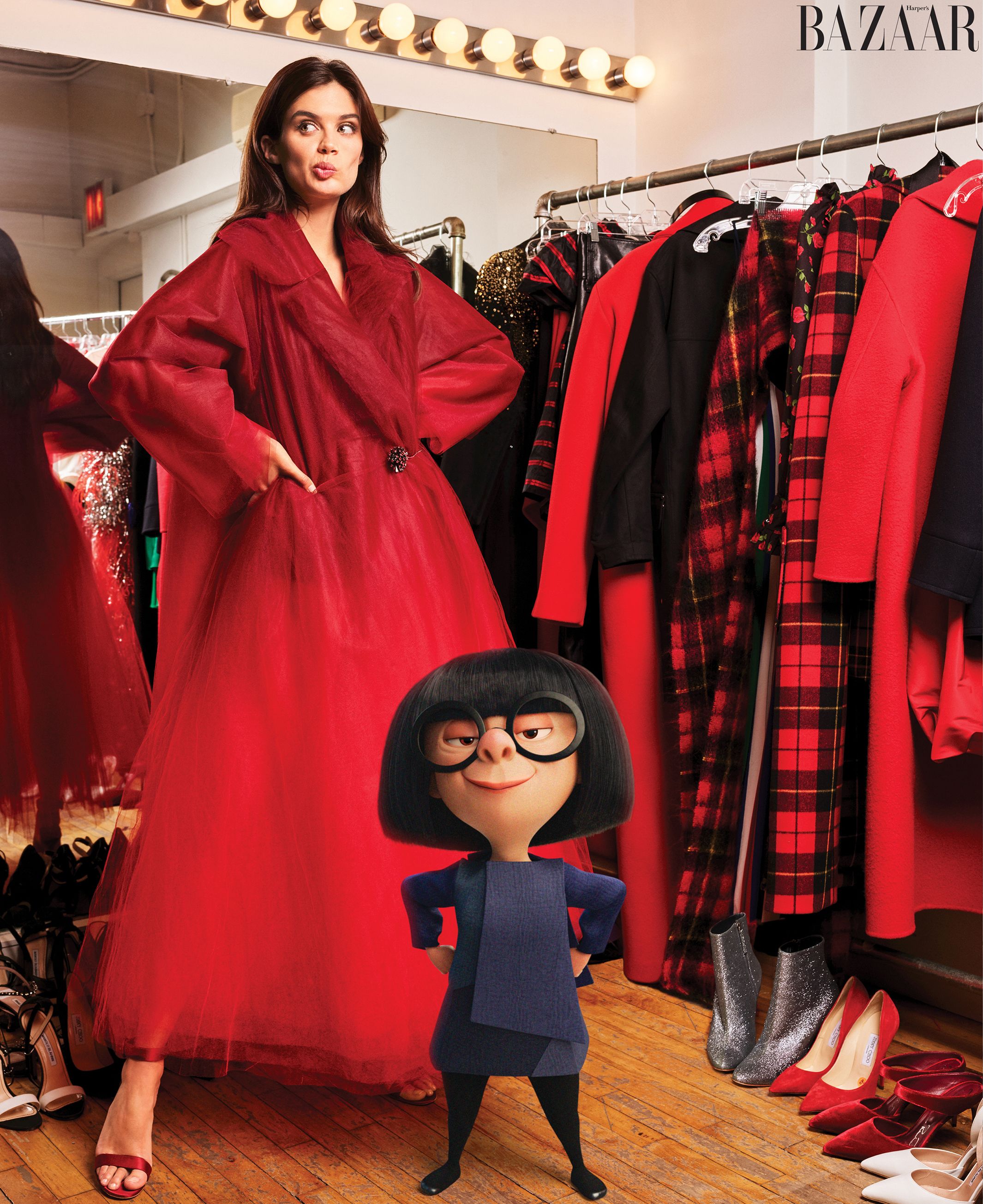 edna mode gucci shirt