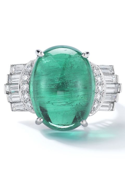 30 Unique Emerald Engagement Rings - Beautiful Green Emerald Engagement ...
