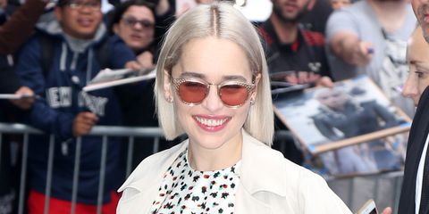 Emilia Clarke Just Cut Off Her Hair Because Of Game Of Thrones