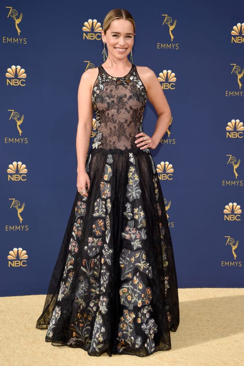 Image result for emilia clarke emmys 2018