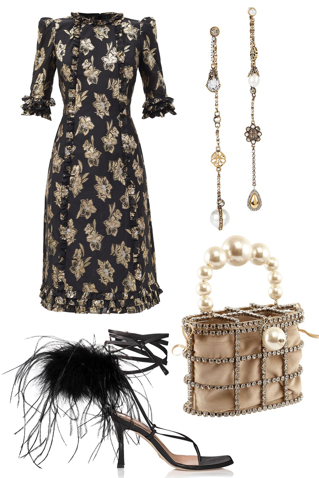 autumn wedding guest outfit
