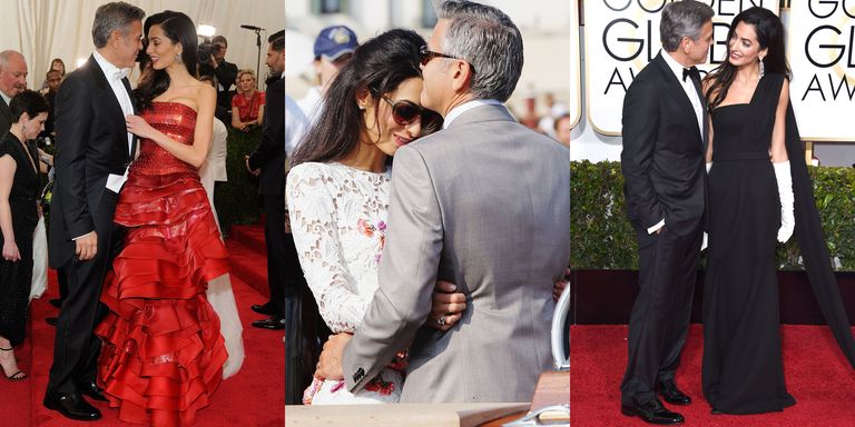 George and Amal Clooney's Cutest Moments - Photos of George and Amal ...
