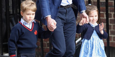 Prince George Flicked Princess Charlotte's Head While Meeting the Royal ...