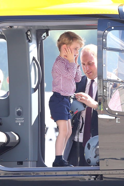 Prince George Is So Overwhelmed By All of These Helicopters