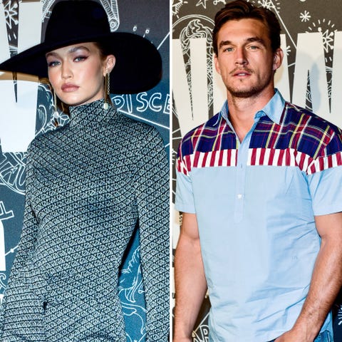 Gigi Hadid Tyler Cameron Almost Hit The Nyfw Red Carpet