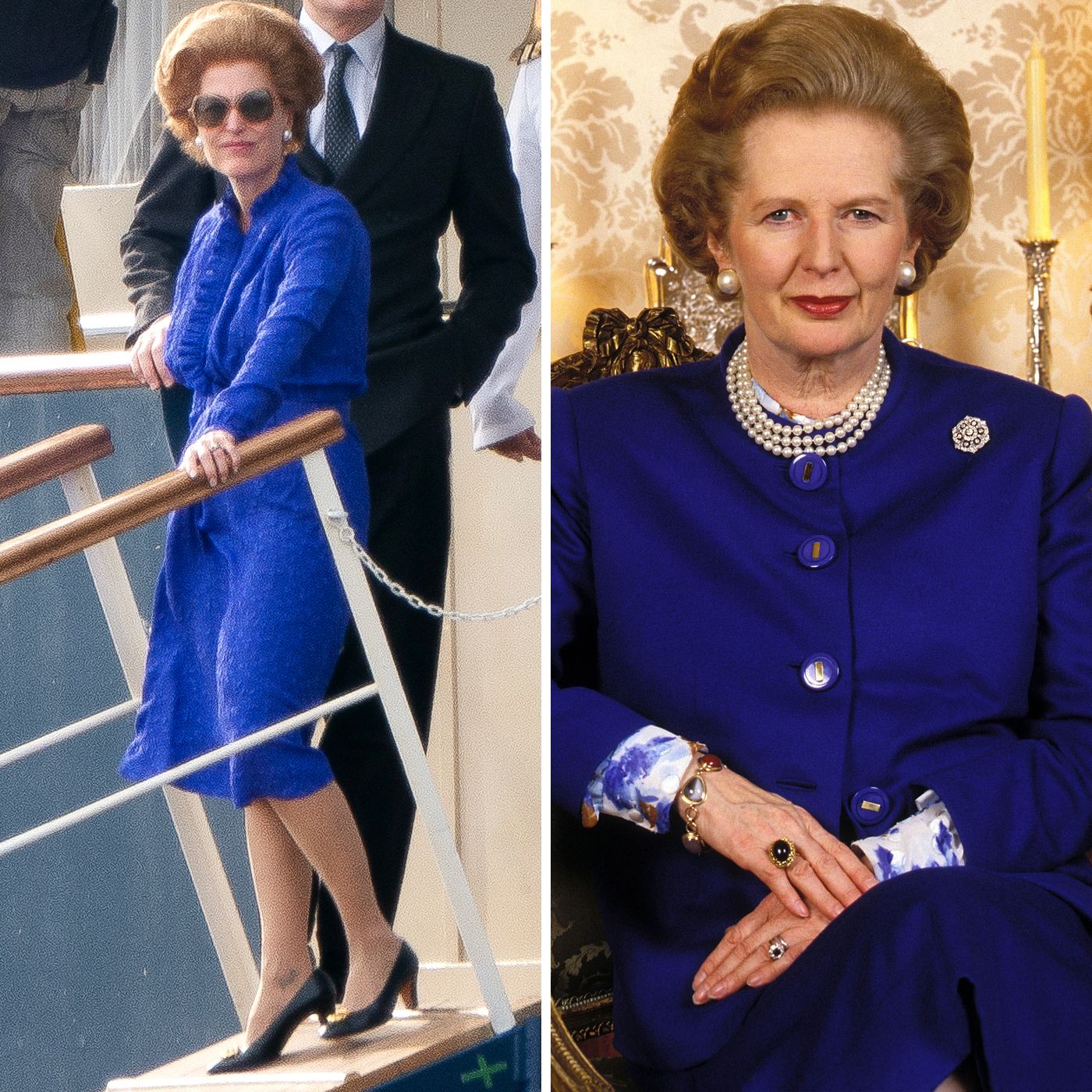 Gillian Anderson As Margaret Thatcher