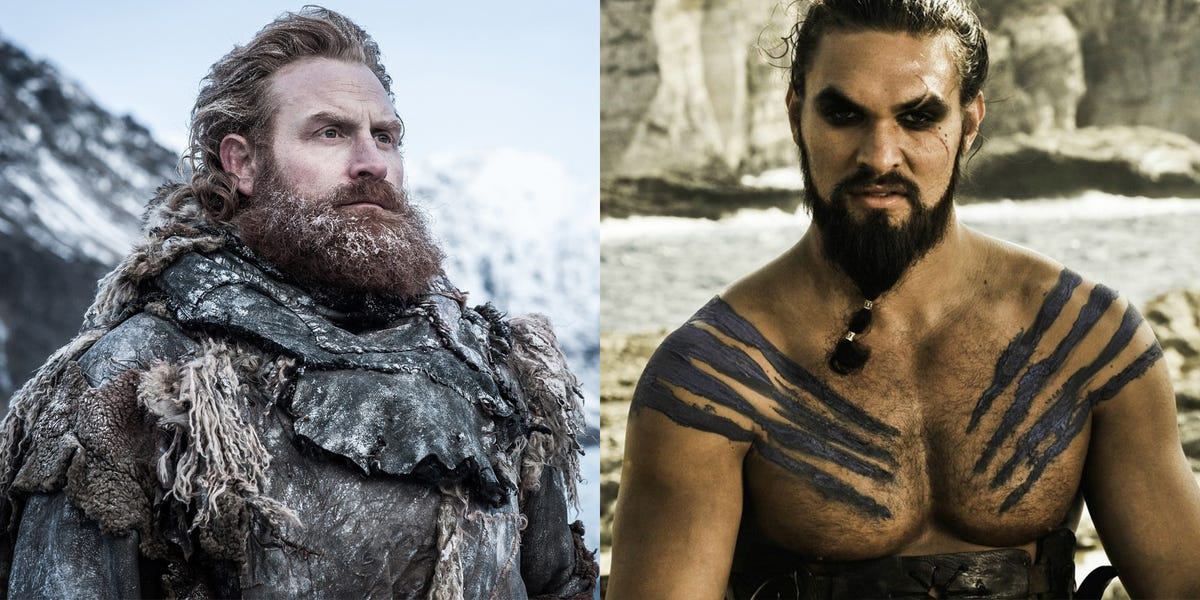 Game Of Thrones Tormund And Khal Drogo Met In Real Life Game Of Thrones Reunion