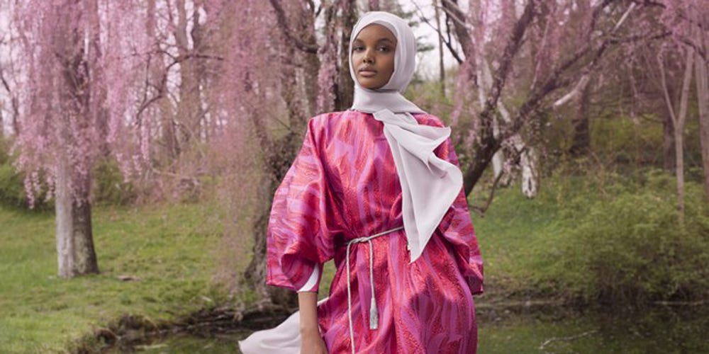 Image result for Halima Aden First Fashion Campaign