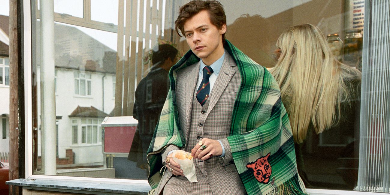 Tailoring Campaign - Harry Styles Gucci 