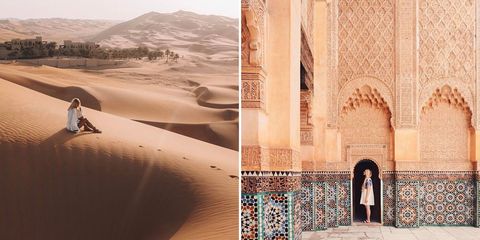 Natural environment, Desert, Sand, Aeolian landform, Landscape, Sahara, Architecture, Dune, Historic site, Photography, 