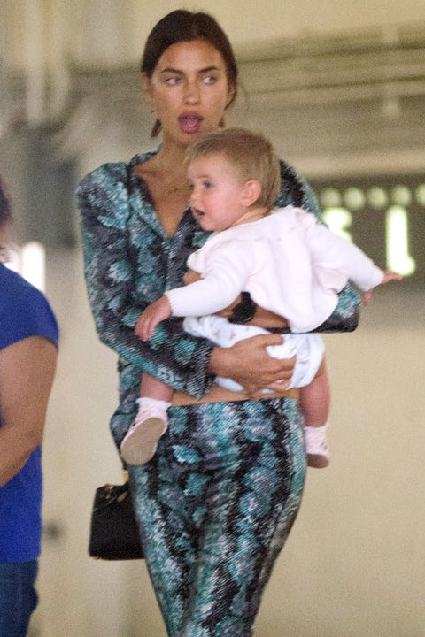 Irina Shayk And Her Baby Step Out In LA - Irina Shayk And Lea De Seine In LA