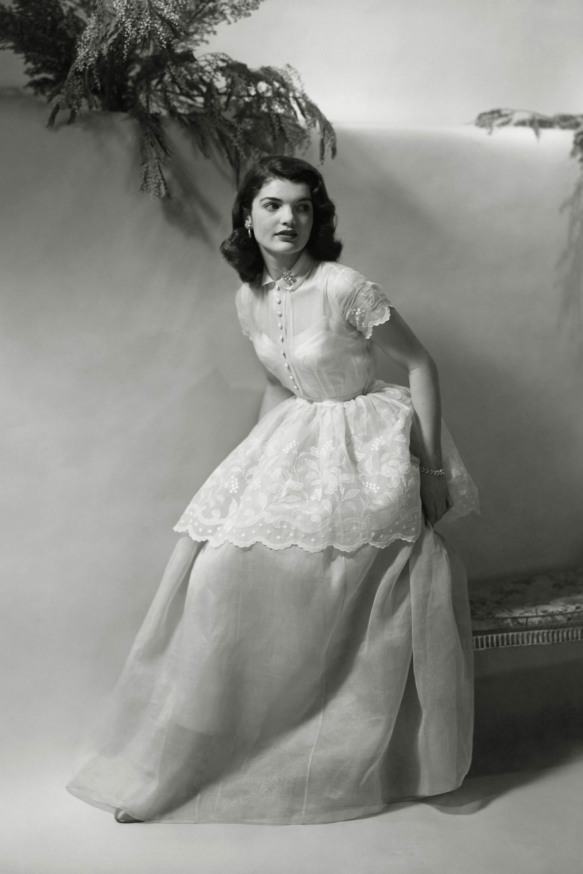 jackie onassis wedding dress