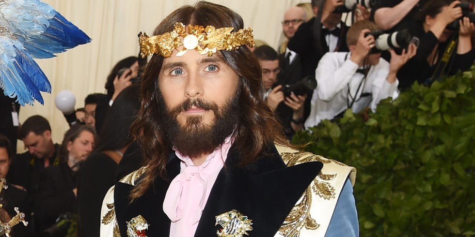 Jared Leto Channeled Jesus At The 2018 Met Gala