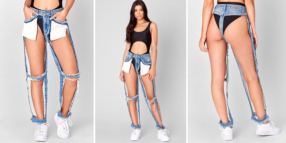 These 168 Thong Jeans Have A Wait List Carmar Denim Thong Jeans