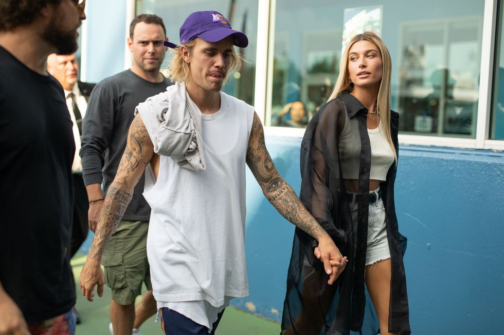Hailey Baldwin and Justin Bieber Attend Fashion Week Together for the
