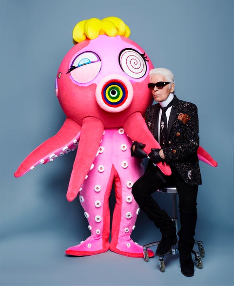 Karl Lagerfeld S On The Key To Success Karl Lagerfeld Essay On Takashi Murakami Octopus