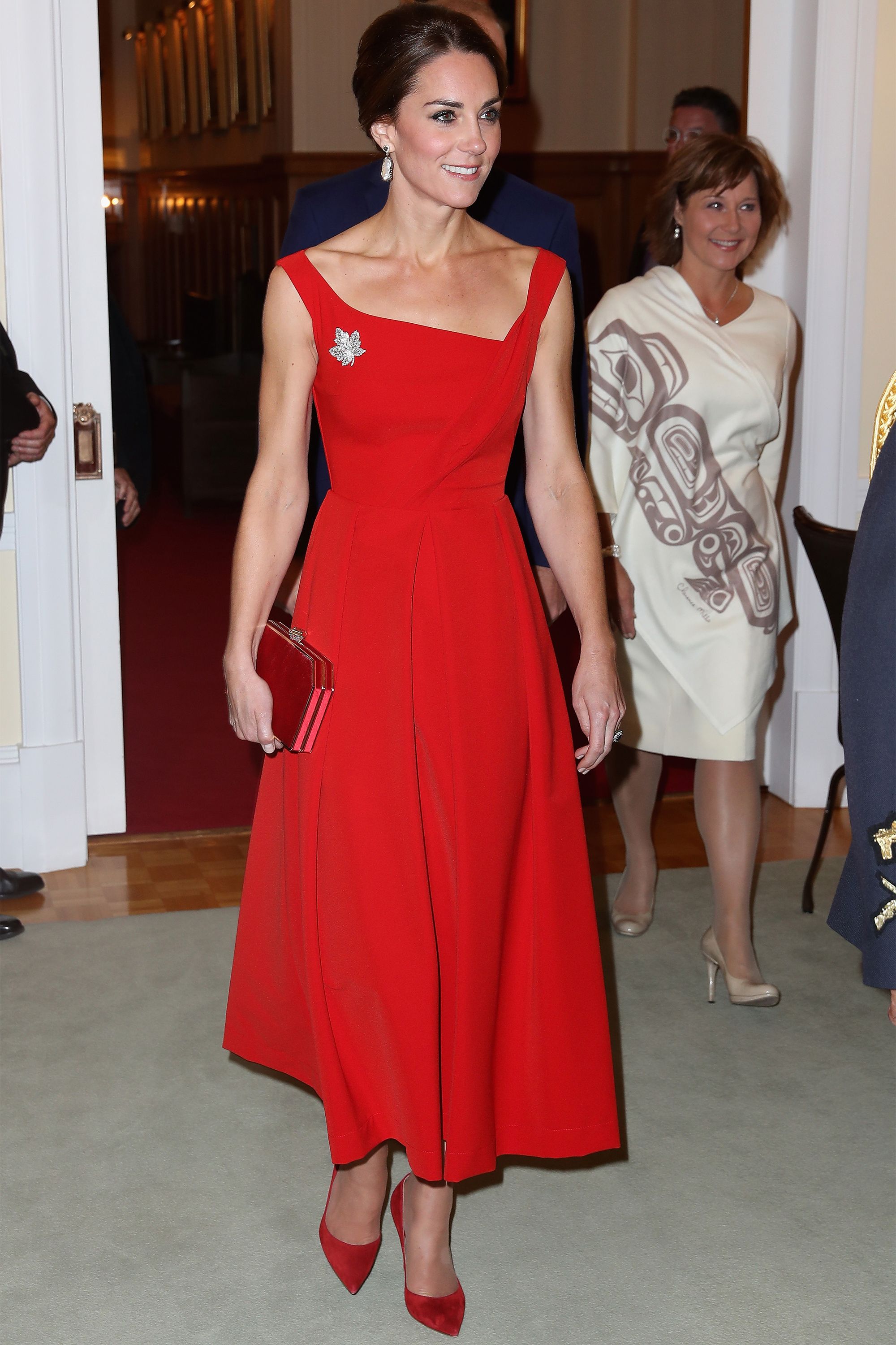Кейт Миддлтон в Красном платье