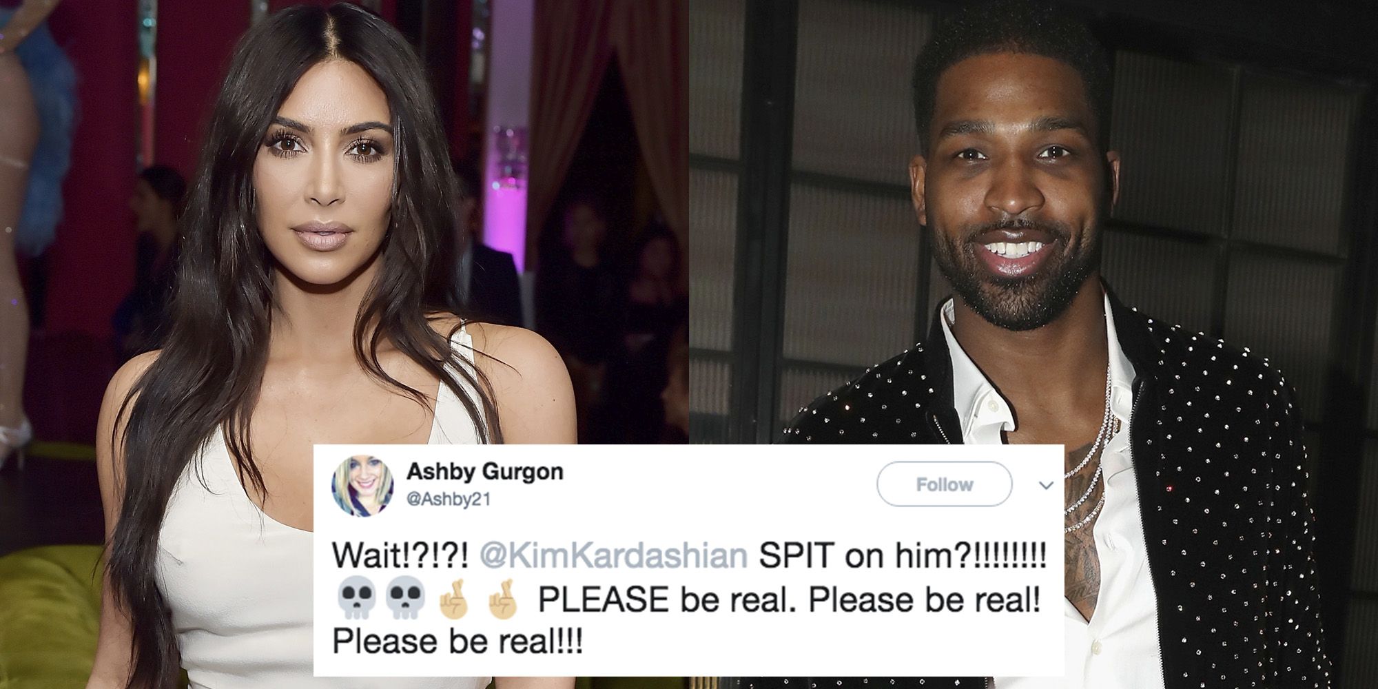 Twitter Wants To Know If Kim Kardashian Spat On Tristan Thompson At The Hospital