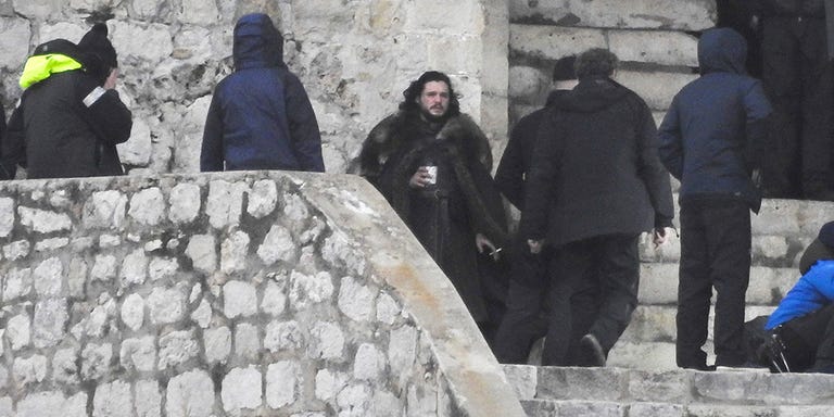 Game of Thrones Season 8 Set Photos Tease Jon Snow's Storyline