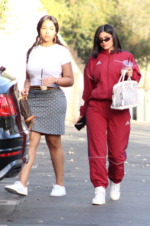 Kylie Jenner Spottted Out In La After Welcoming Baby Kylie Jenner