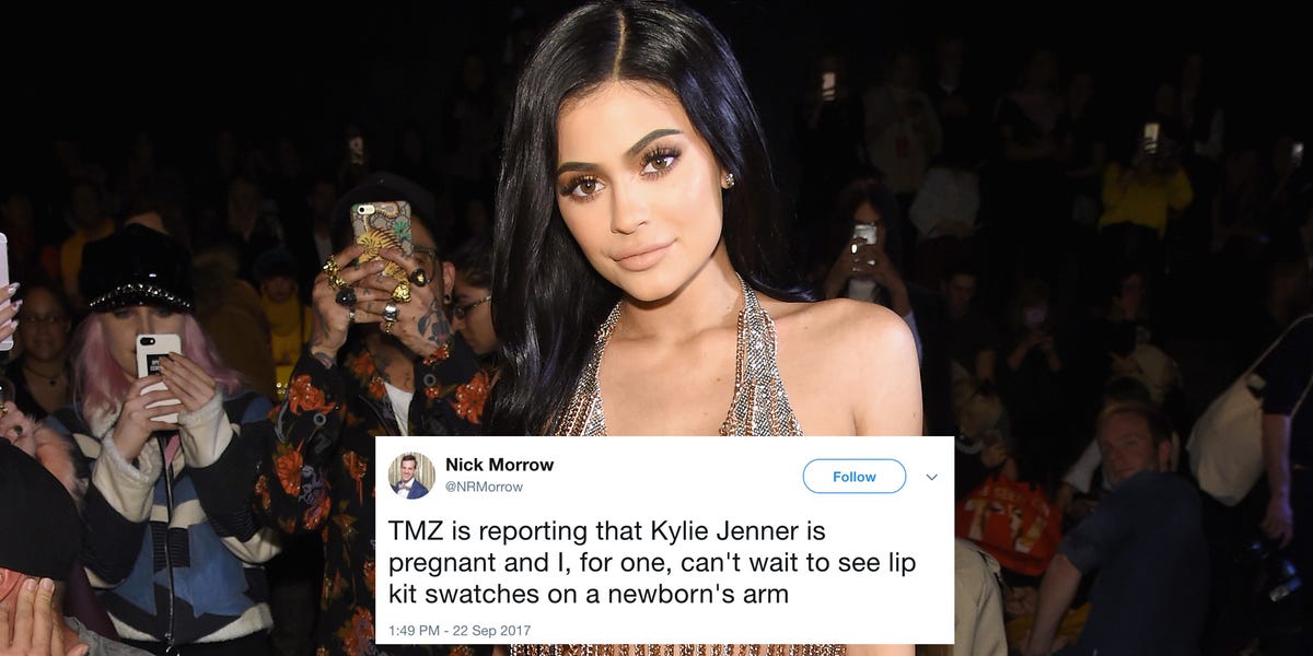 Best Twitter Reactions To Kylie Jenners Pregnancy Kylie Jenner Pregnant With Travis Scott 