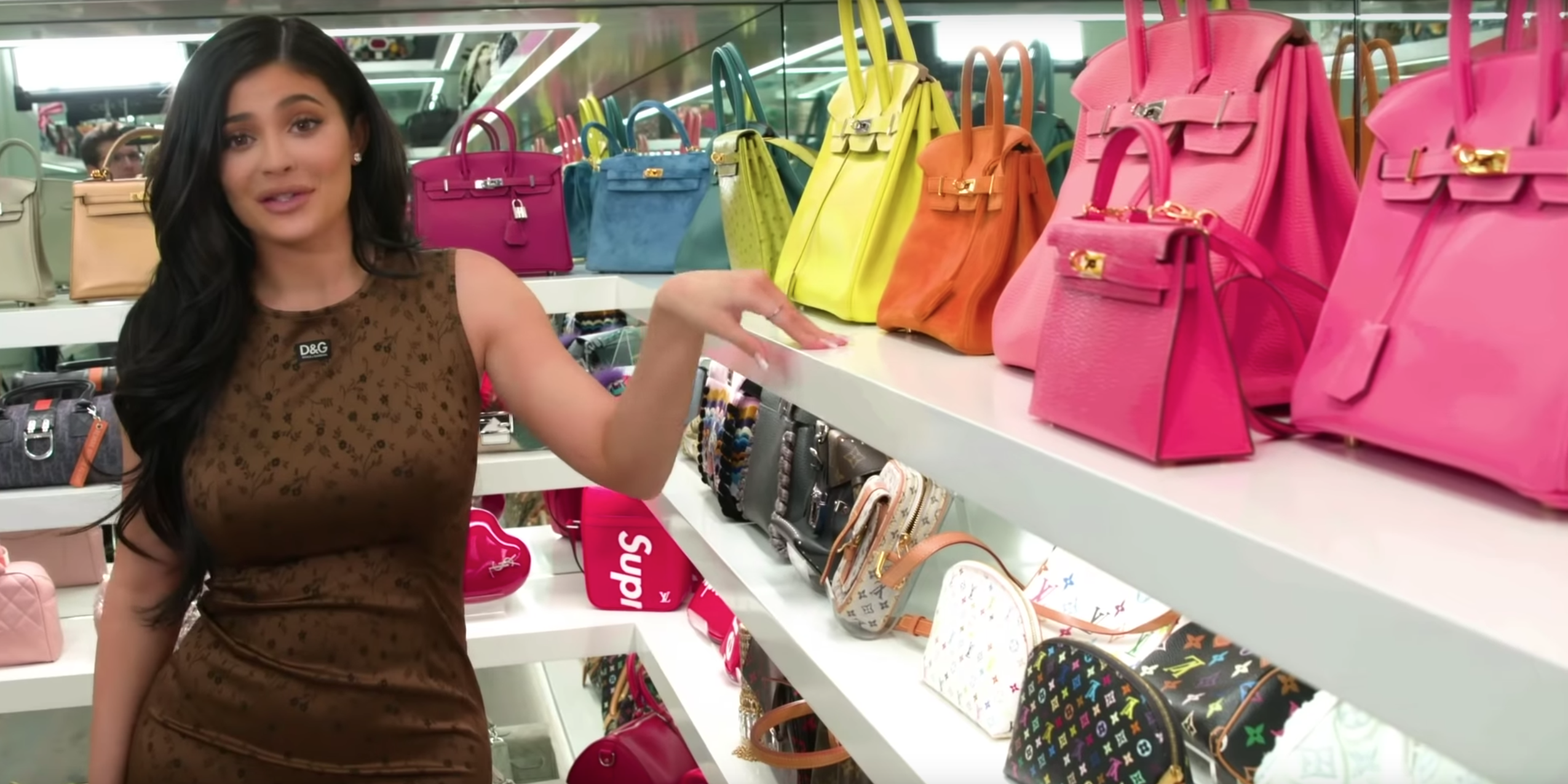 Tour of Her Jaw-Dropping Purse Closet