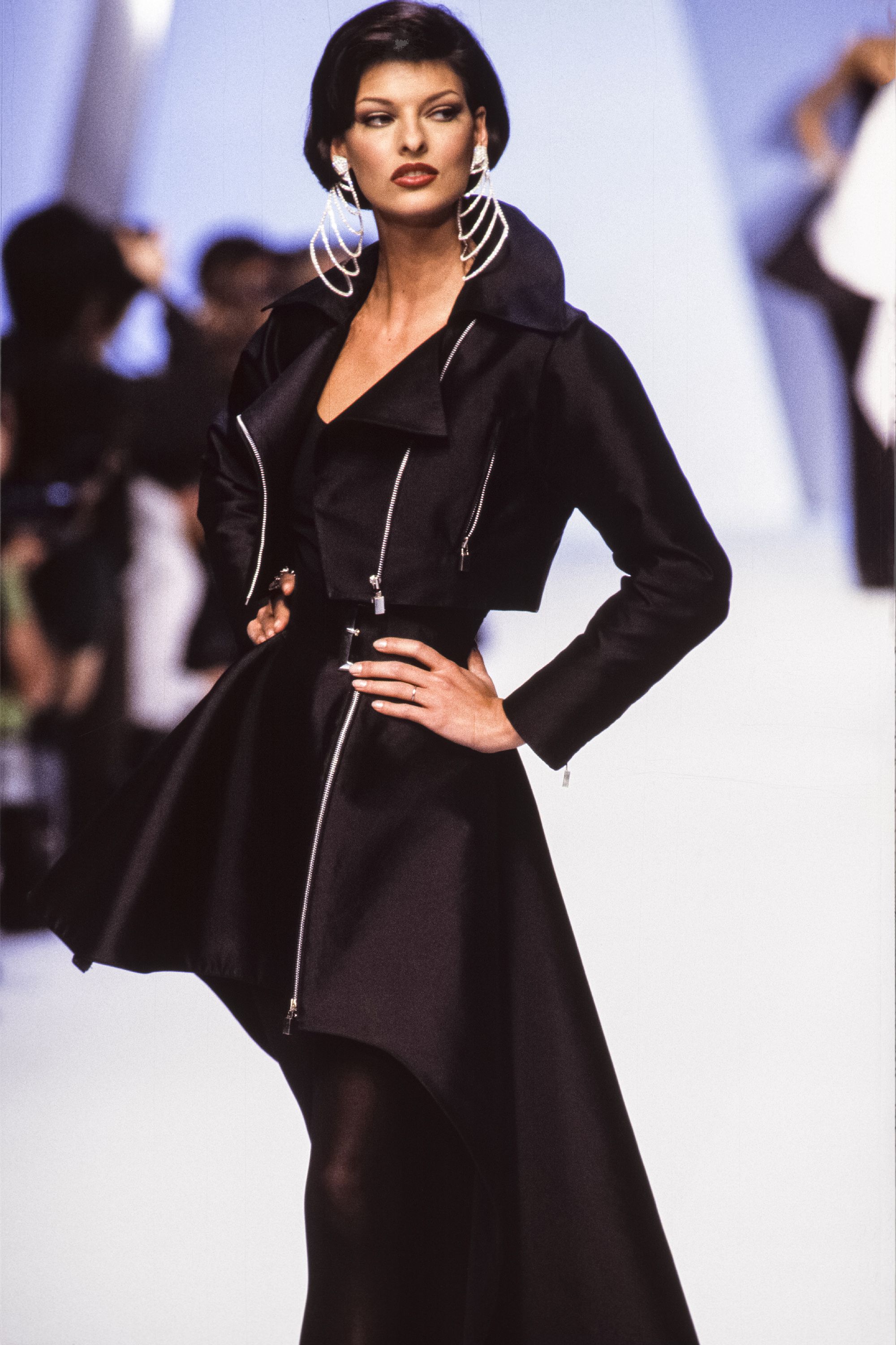 Linda Evangelista's Most Iconic Runway Moments