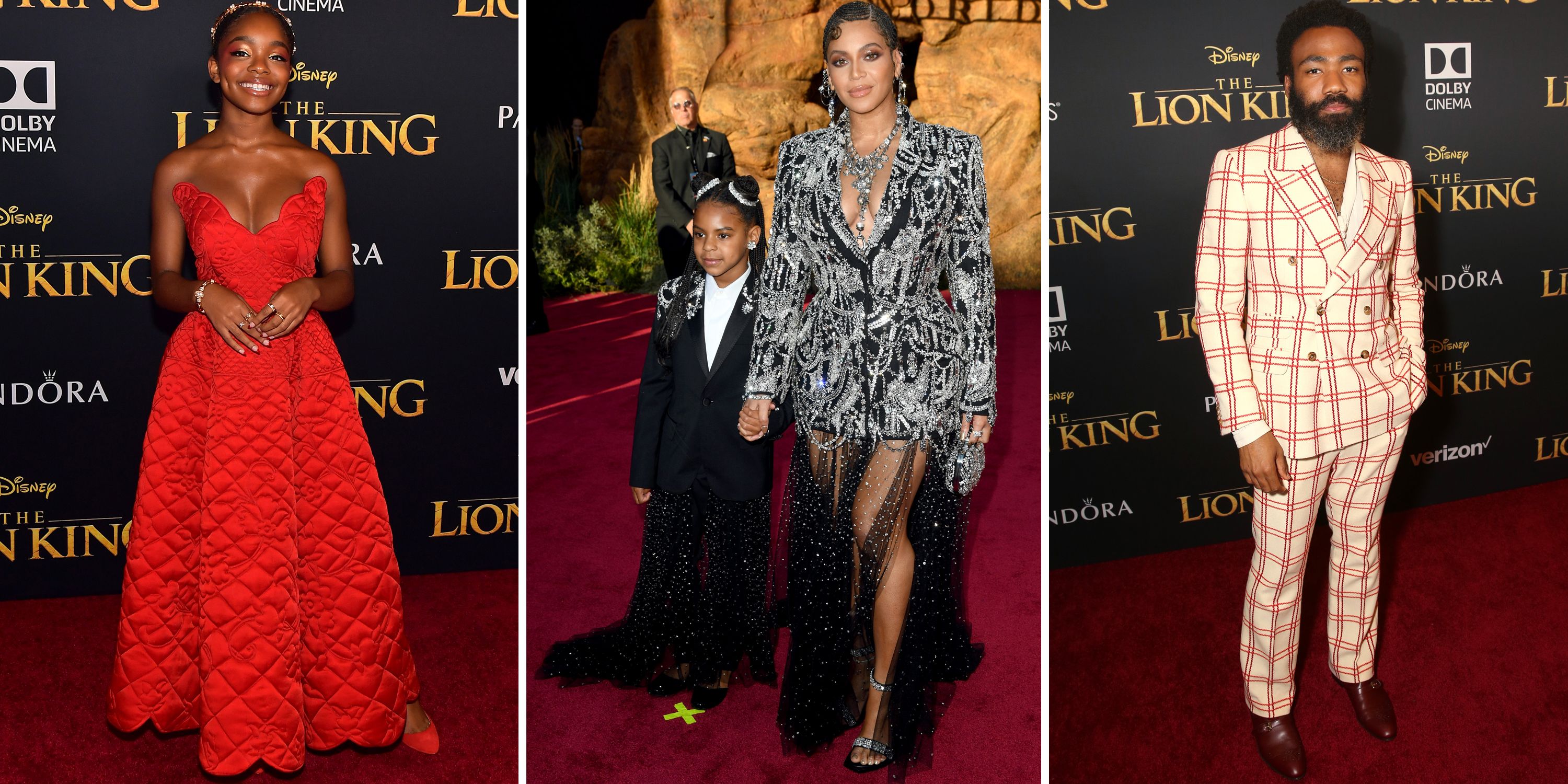 beproeving hun ventilatie The Best Red Carpet Looks at 'The Lion King' Premiere in LA