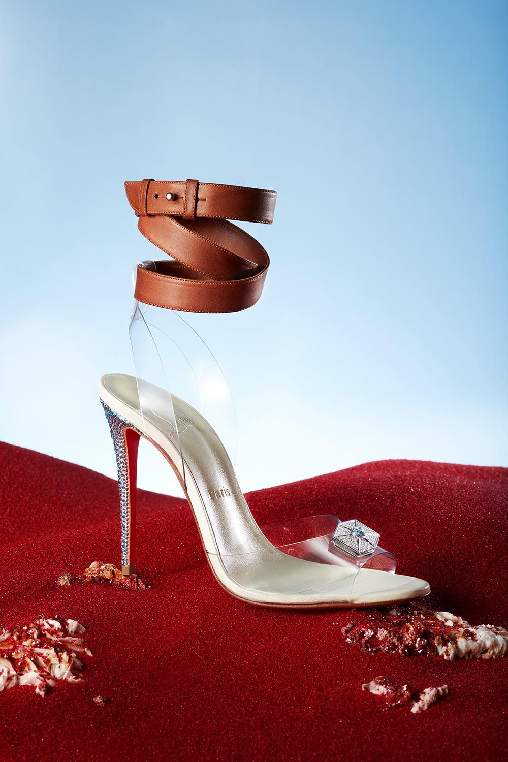 Christian Louboutin Unveils Gorgeous Cinderella Inspired Slipper in Paris -  ZANNALAND!