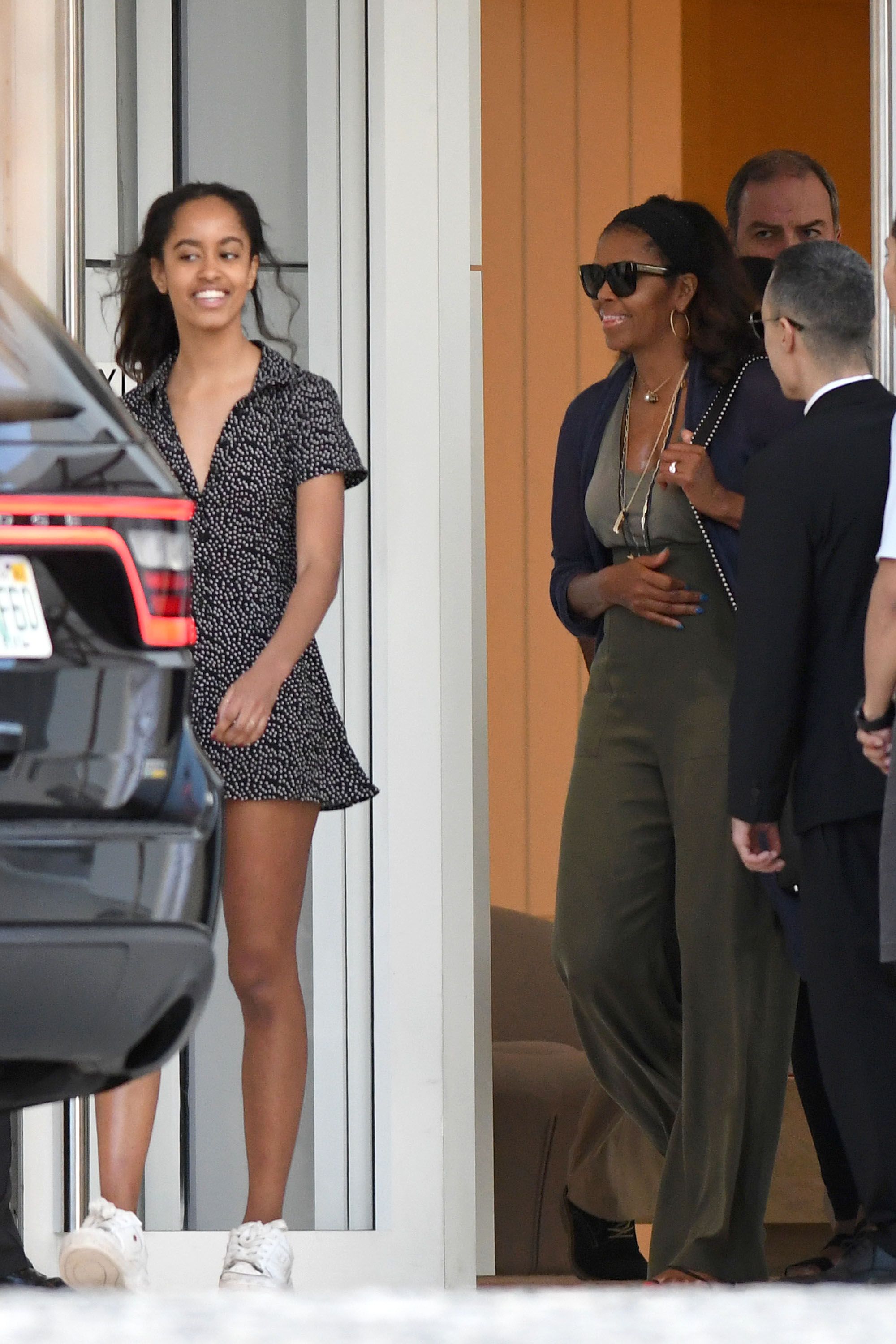 michelle obama cut off shorts
