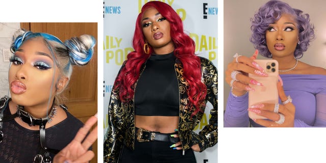 megan thee stallion s complete hair transformation hairstyles haircuts color 1970s for older men