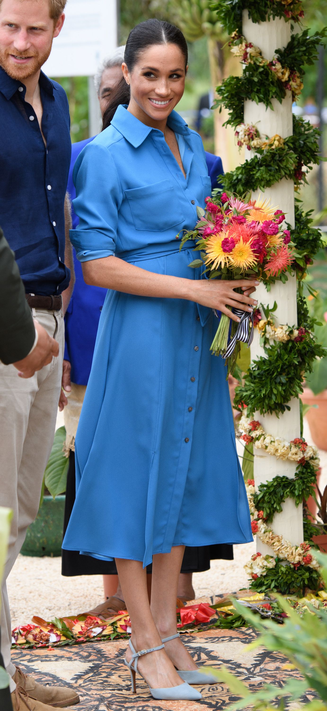 meghan floral dress