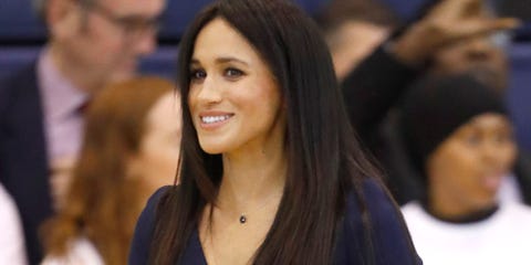 meghan markle just ditched her signature curls meghan markle