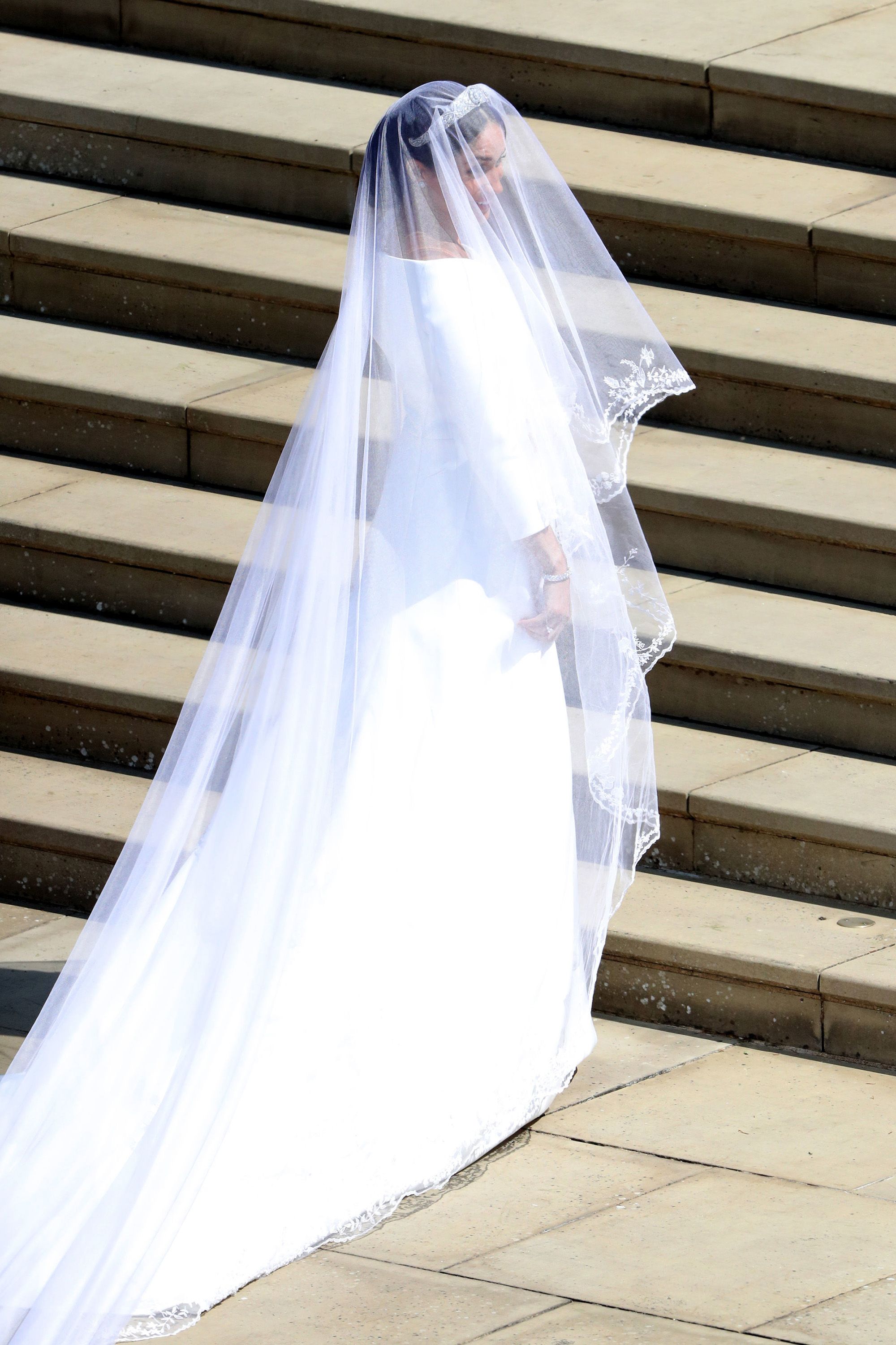 duchess length veil