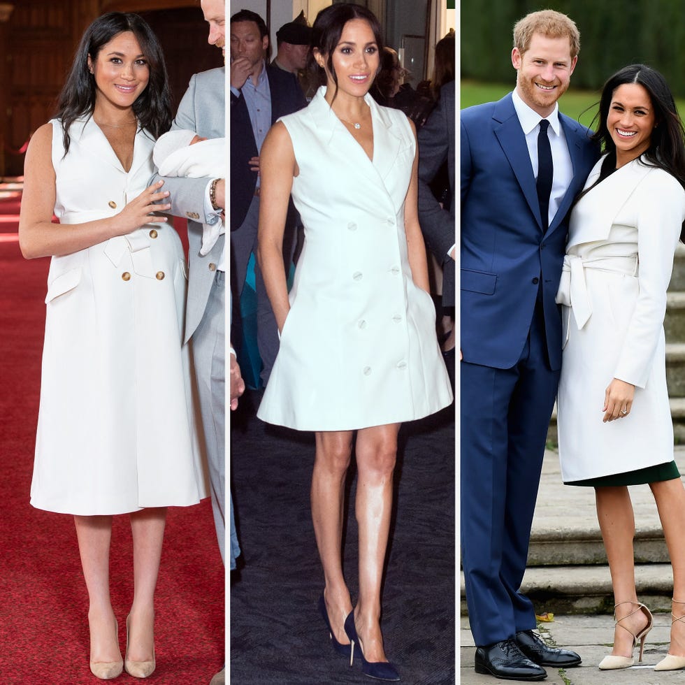 meghan markle white gown