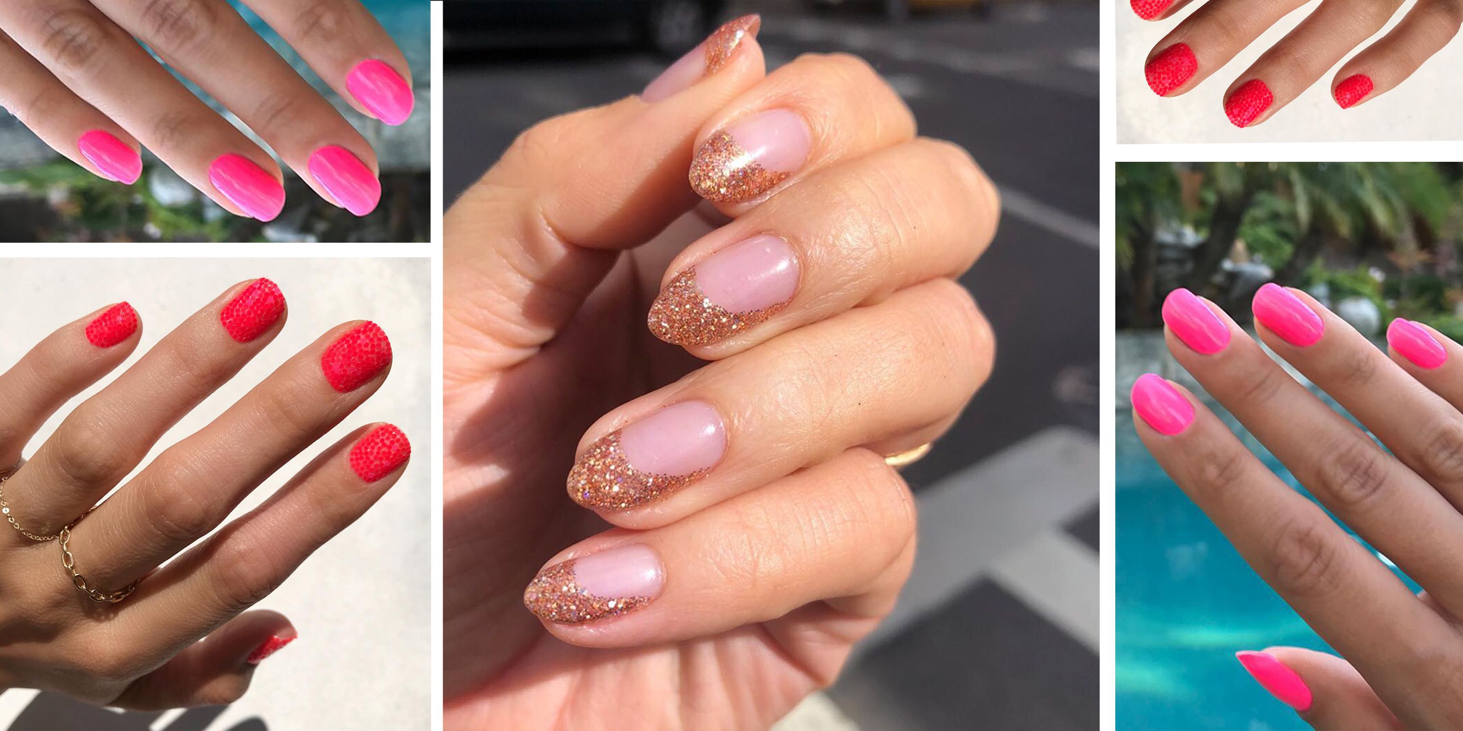 2. Easy Pink Nail Designs for 2024 - wide 4